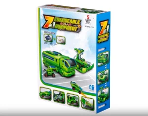 Фото робот-конструктор same toy транспорт будущего 7 в 1 на солнечной панели (2113ut)