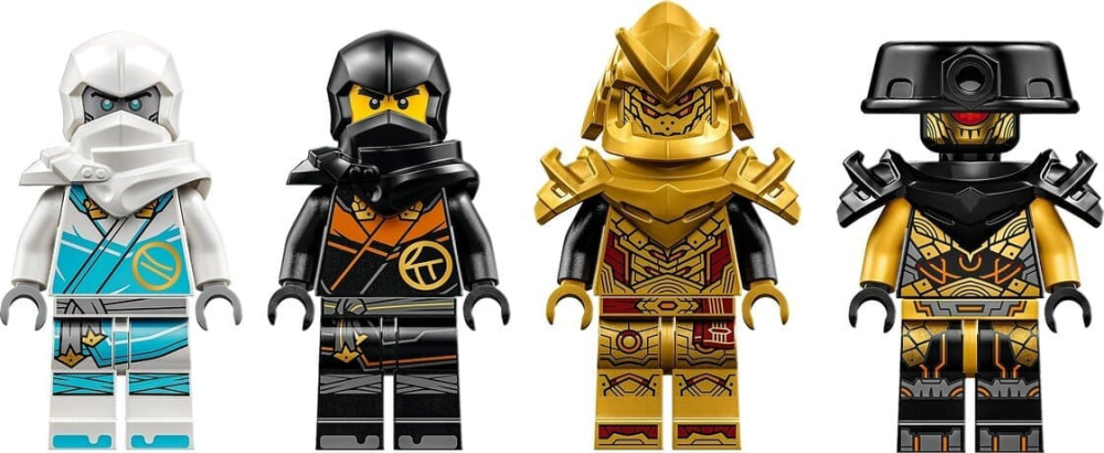 Конструктор Lego Ninjago Суперсила дракона Зейна автомобіль для перегонів спін-джитсу 307 деталей (71791)