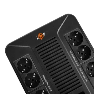 Лінійно-інтерактивне джерело безперебійного живлення LogicPower LP-600VA-8PS 360Вт