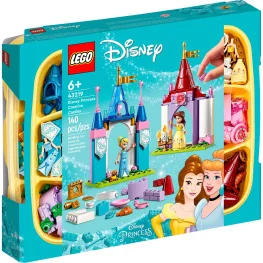 Фото конструктор lego disney princess творческие замки диснеевских принцесс 140 деталей (43219)