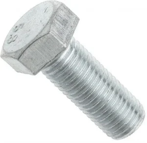 Болт з шестигранною головкою Strong DIN933 цинк білий М10x40мм 4шт (2149028)
