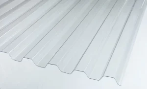 Лист Rodeca Greca Clear поликарбонат 4000x1040x0,8мм прозрачный