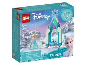 Фото конструктор lego disney двор замка эльзы 53 детали (43199)