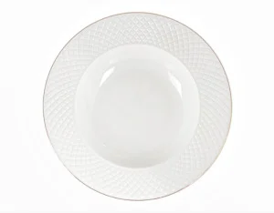 Фото тарелка суповая lefard brilliant gold 21,5см (949-001-6)