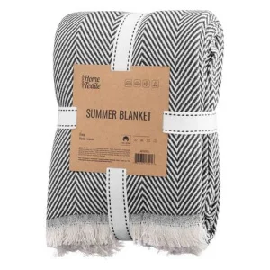 Плед Ardesto Summer чорний 140x190см (ART0915SL)