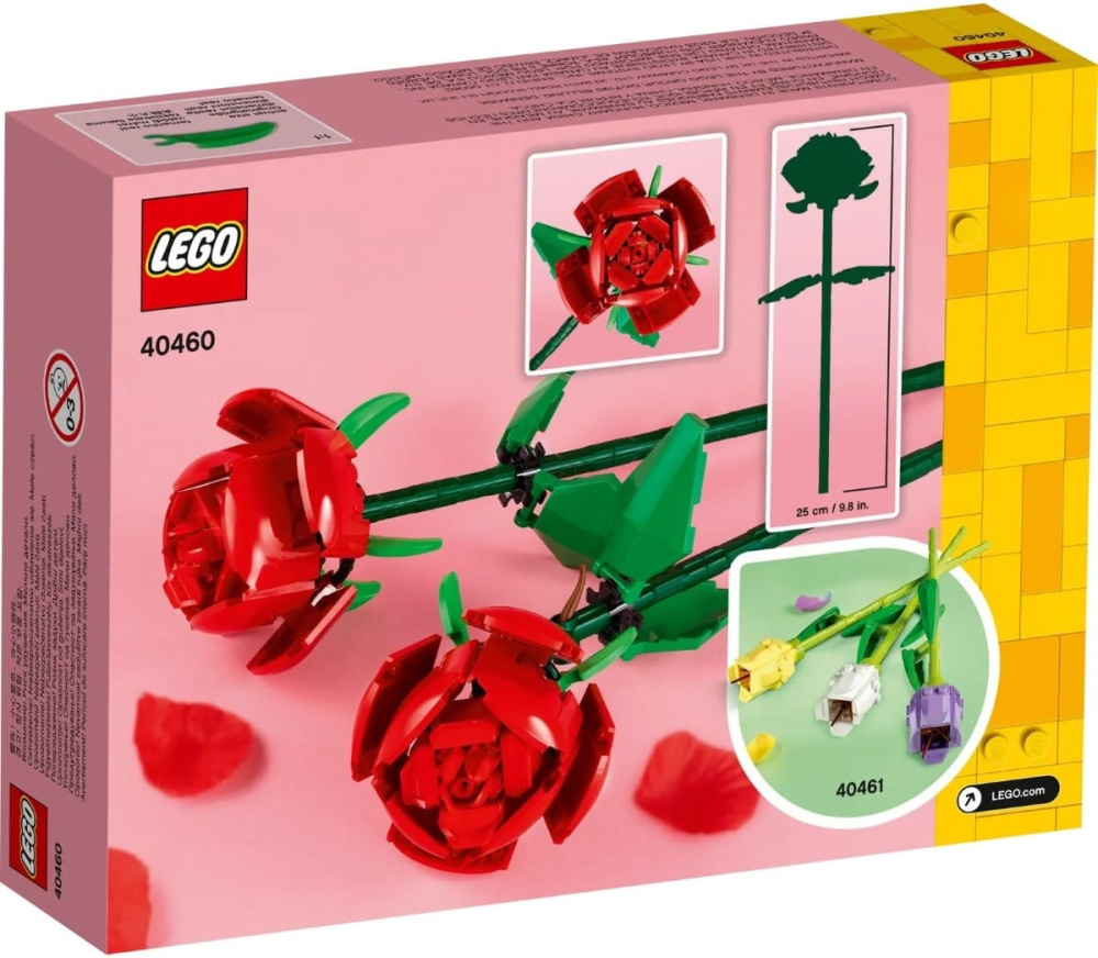 Конструктор Lego Iconic Троянди 120 деталей (40460)