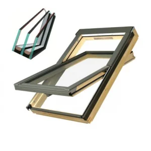 Вікно мансардне FAKRO FTS-V U4 10 114x118см дерево