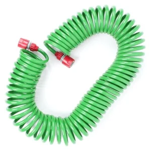 Шланг спіральний з конекторами Intertool 15м (GE-4002)