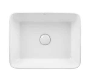 Раковина-чаша Qtap Tern з донним клапаном 47,5х37х14см (QT17112074W)