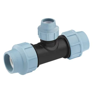 Трійник редукційний ПЕ SantehPlast 63х40х63мм (SP-204065)