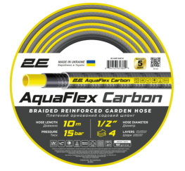   2 AquaFlex Carbon 1/2 10 (2E-GHE12GE10)