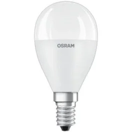 Фото светодиодная лампа osram led value cl p75 8w/830 fr w.o. ce 220-240v e14 матовая (90017786)