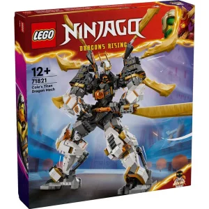 Фото конструктор lego ninjago драконовый робот-титан коула 1055 деталей (71821)
