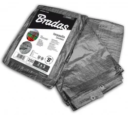 Тент Bradas GRAY 4x6 м, 200 г/м2 (PLG2004/6)