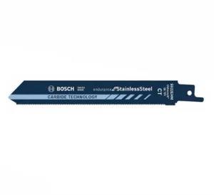 Пильне полотно для шабельної пилки Bosch S 922 EHM Endurance for Stainless Steel (2608653097)