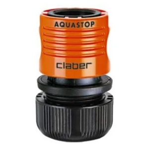 Конектор Claber 5/8" з аквастопом блістер (85670000)