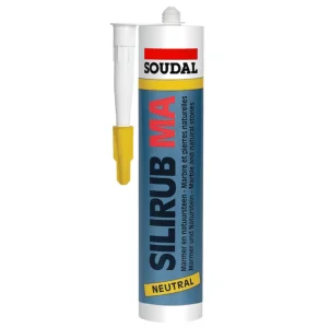 Герметик силіконовий для мрамору Soudal Silirub МА 310мл (00002000000003M003)