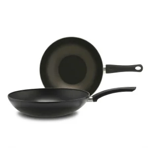 Фото сковорода вок piardi home black 28см (duew2830ne01)