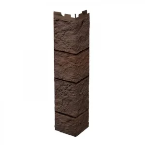 Планка VOX Solid SandStone Внешний угол Dark Brown 0,42 м