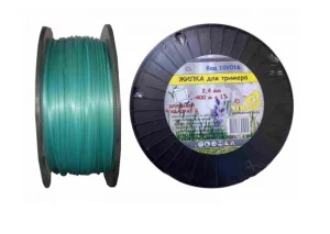 Жилка для тримера VIROK кручений квадрат 2,4мм/400м (10V016)