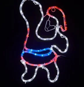 Фото гирлянда наружная delux motif santa claus ip44 en 55x31см (90017989)