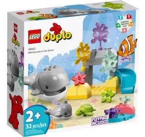 Фото конструктор lego duplo town дикие животные океана 32 детали (10972)