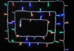Фото гирлянда наружная delux string 100led ip44 en мультицветная 2x5м (90012974)