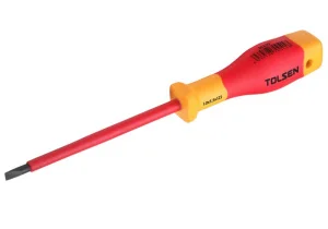 Викрутка діелектрична шліц Tolsen VDE 3.0х0.5х100мм (V30205)