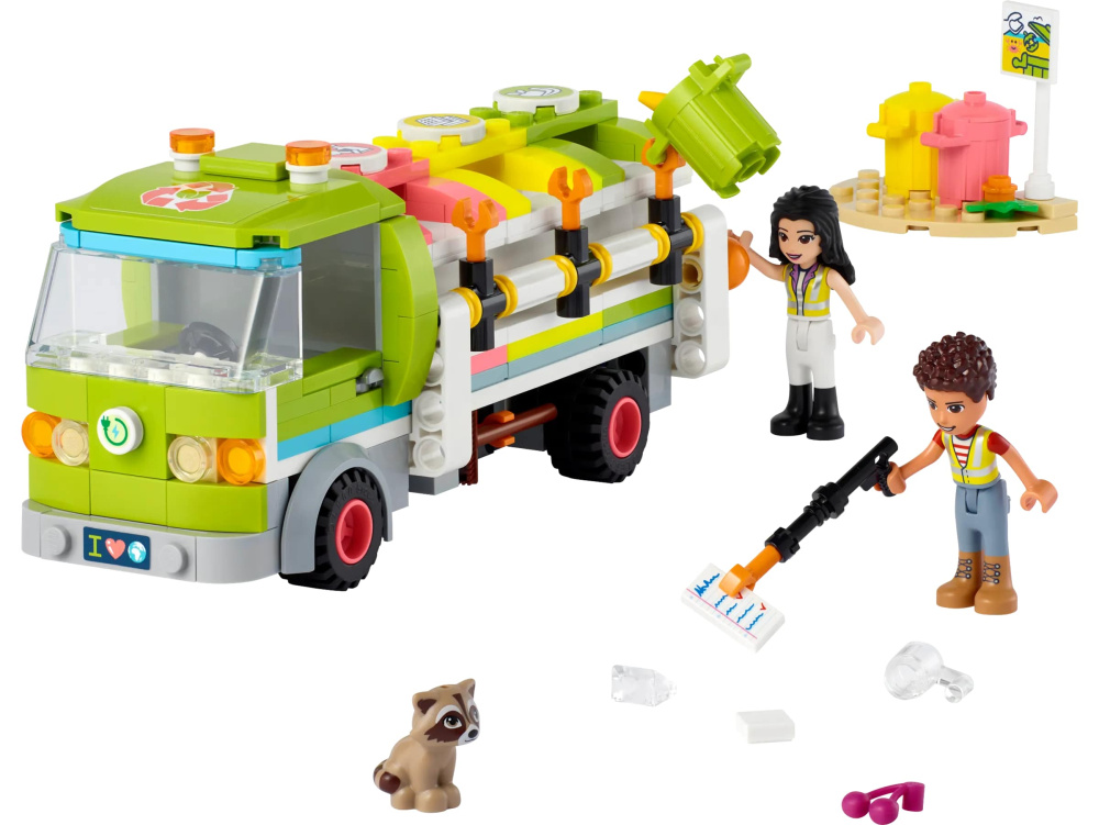 Конструктор Lego Friends Мусороперерабатывающий грузовик 259 деталей (41712)