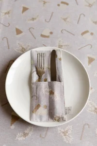 Фото чехол для приборов прованс шапочки на бежевом (037922)