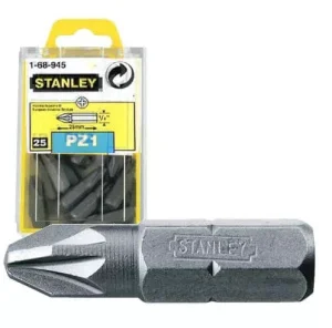 Набір біт STANLEY 1/4" Pz1 25мм 25шт (1-68-945)