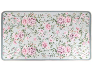Фото коврик lefard home textile розы голубые 80х110см (711-122)