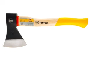 Сокира TOPEX з дерев'яною рукояткою 600 г (05A136)
