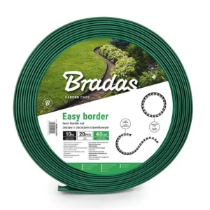 Бордюр газонный Bradas Easy Border 40ммх10м с ​​комплектом колья зеленый (OBEGR4010SET)