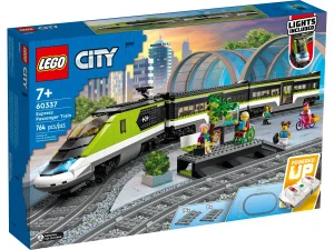 Фото конструктор lego city trains пассажирский поезд-экспресс (60337)