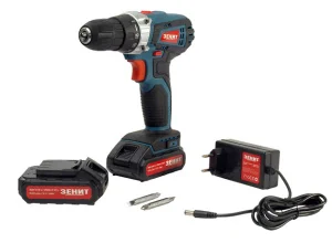 Шуруповерт акумуляторний Зеніт ЗША-12 М Li (841747)