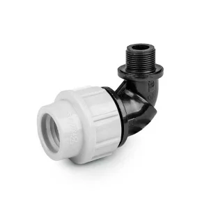Колено для труб BRADAS PN16 PE 25мм 1" (DSRA16K25M1)