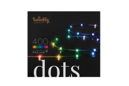 Фото гирлянда twinkly smart led dots lights rgb 400 gen ii ip44 20м (twd400stp-teu)