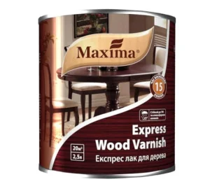 Експрес лак для дерева Maxima матовий 2,5л