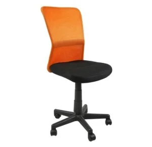 Фото офисное кресло home4you belice black/orange (27731)