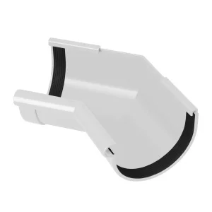 Кут внутрішній 135° RainWay 130, білий