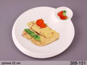 Блюдо для млинців Lefard Суниця 22х20 см 388-151