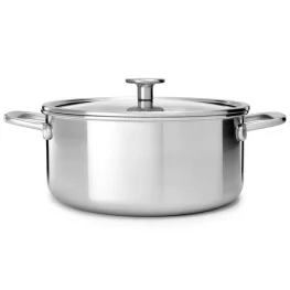 Фото кастрюля с крышкой kitchenaid mss 20см, 3,1л (cc003259-001)