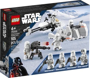 Фото конструктор lego star wars боевой набор снежных пехотинцев 105 деталей (75320)