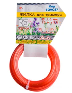 Леска для триммера VIROK звезда 1,6мм 15 м (10V037)