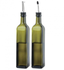 Фото набор бутылок для масла и уксуса fissman 2x500мл 2 предмета (6416)