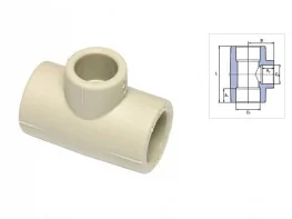 Редукционный тройник Wavin 40x32x40мм (STKR04032RCT)