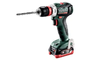Акумуляторний дриль шуруповерт Metabo 12В PowerMaxx BS 12 BL - 2xLiHD 4.0 Аг (Slide-in) (601039800)