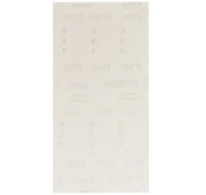 Шліфлисти на сітчастій основі Bosch M480 K240 115x230мм 10шт (2608621267)