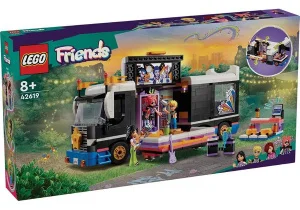 Фото конструктор lego friends автобус для музыкального тура 845 деталей (42619)